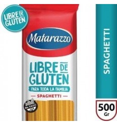 FIDEO MATARAZZO LIBRE DE GLUTEN SPAGHETTI HIERRO 500GRS