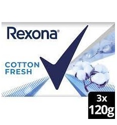JABON REXONA COTTON FRESH 120G
