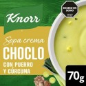 KNORR SOPA CREMA CHOCLO C/PUERRO 70G 