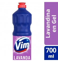 LAVANDINA EN GEL VIM PODER DESINFECTANTE LAVANDA 700ML