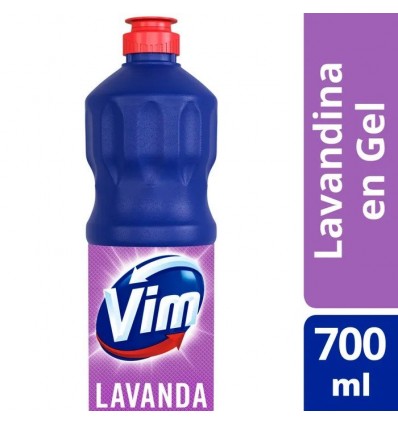 LAVANDINA EN GEL VIM PODER DESINFECTANTE LAVANDA 700ML
