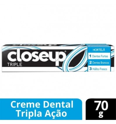 CLOSE UP PASTA DENTAL 70 grs TRIPLE HORTELA