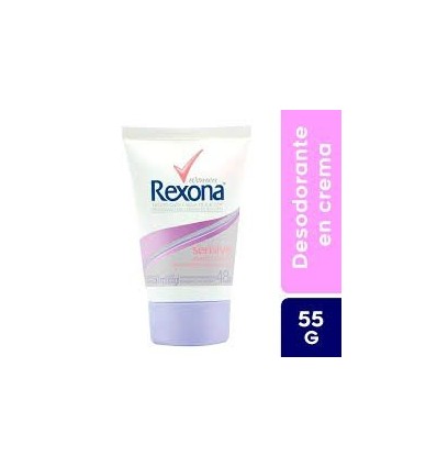 REXONA DEO CREME SENSIBLE 55GRS