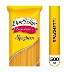 FIDEOS DON FELIPE SPAGHETTI 500GRS