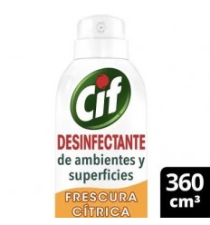 CIF AEROSOL DESINFECTANTE FRESCURA CITRICA 260GRS/360CM3