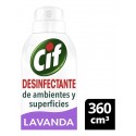 CIF AEROSOL DESINFECTANTE LAVANDA 260GRS/360GRS