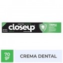 CLOSE UP PASTA DENTAL 70 grs TRIPLE MENTA