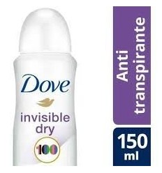 DOVE DESODORANTE AER AP INVISIBLE DRY 72 HORAS 87 GRS