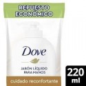 DOVE JABON LIQUIDO P/MANOS 220 ML CUIDADO RECONFORTABLE