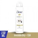 DOVE DESODORANTE AER AP INVISIBLE CARE ANTI-MANCHAS 150ML