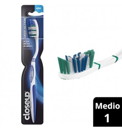 CEPILLO DENTAL CLOSE UP DEEP ACTION MEDIO X 1