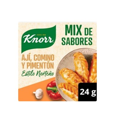 KNORR MIX SABOR ESTILO NORTEÑO AJI/COMINO&PIMENTON 4 SOBRES