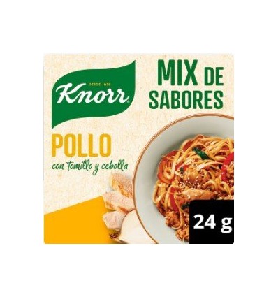 KNORR MIX SABOR POLLO CON TOMILLO Y CEBOLLA 4 SOBRES