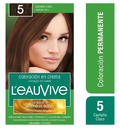 KIT ESTUCHE L'EAU VIVE N°5 CASTAÑO CLARO
