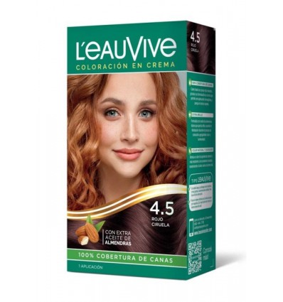 KIT ESTUCHE L'EAU VIVE N°4.5 ROJO CIRUELA