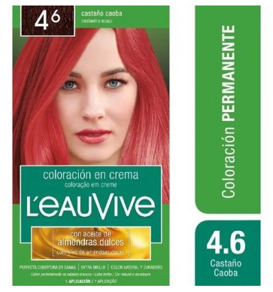 KIT ESTUCHE L'EAU VIVE N°4.6 CASTAÑO CAOBA