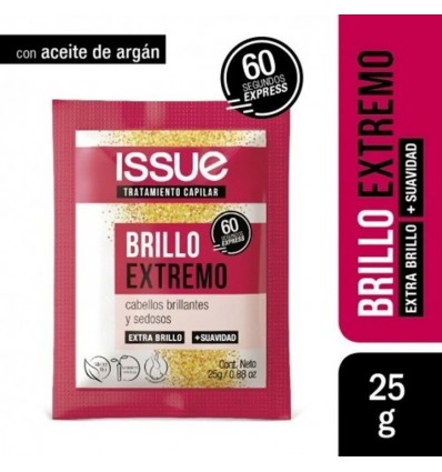 TRATAMIENTO CAPILAR ISSUE BRILLO EXTREMO 25G