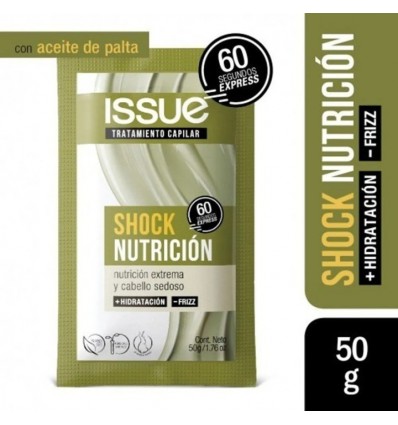 TRATAMIENTO CAPILAR ISSUE SHOCK NUTRICION 25G