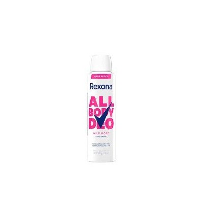 REXONA Mujer DESODORANTE TODO EL CUERPO  ROSE 150ML
