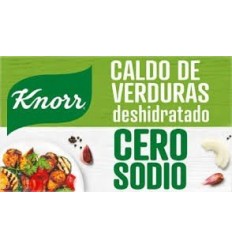 KNORR CALDO DE VERDURAS (CERO SODIO) 6 UNIDADES