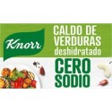 KNORR CALDO DE VERDURAS (CERO SODIO) 6 UNIDADES