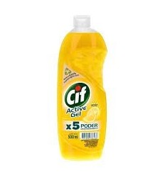 CIF DETERGENTE CONCENTRADO LIMON BOT 500ML