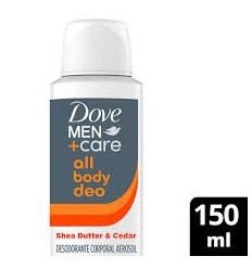 DOVE MEN DESODORANTE TODO EL CUERPO SHEA CEDAR 150ML