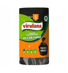 BOLSA DE RESIDUO ROLLO S X30U VIRULANA