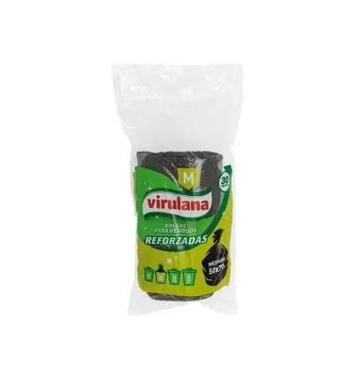 BOLSA DE RESIDUO ROLLO M X30U VIRULANA