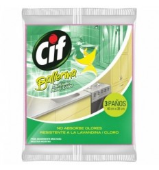 CIF BALLERINA MULTIUSO 3 UNID
