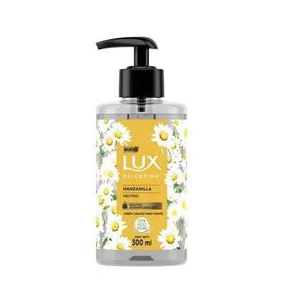 LUX JABON LIQUIDO GLICERINA MANZANILLA 300ML