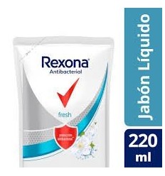 JABON LIQUIDO REXONA ANTIBACTERIAL FRESH 220ML