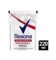 JABON LIQUIDO REXONA ANTIBACTERIAL ORIGINAL 220ML