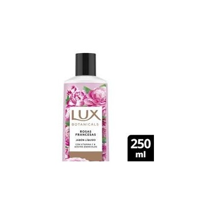 JABON LIQUIDO LUX BOTAN ROSAS FRANCESAS 250ML