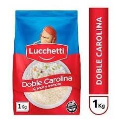 ARROZ LUCCHETTI 1KG DOBLE CAROLINA