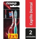 CEPILLO DENTAL CLOSE UP DEEP CLEAN MEDIO X 2 UNID