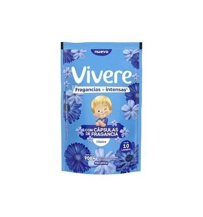 VIVERE SUAVIZANTE CLASICO MAS INTENSO DP 900ML