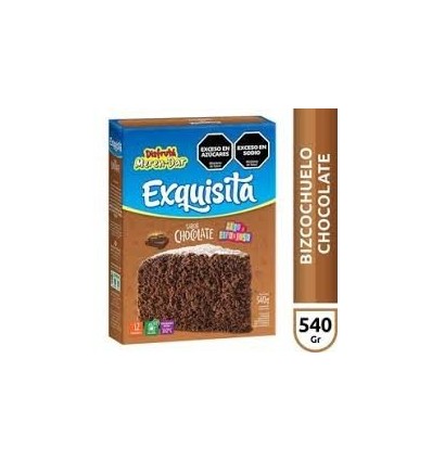 EXQUISITA BIZCOCHUELO CHOCOLATE 540G