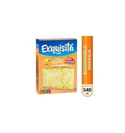 EXQUISITA BIZCOCHUELO NARANJA 540G