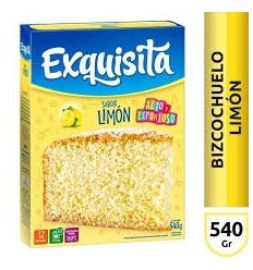 EXQUISITA BIZCOCHUELO LIMON 540G