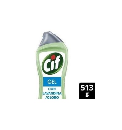 CIF GEL UB CON LAVANDINA/CLORO 513GRS