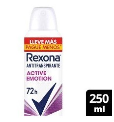 REXONA Mujer DESODORANTE ACTIVE EMOTION 250ML