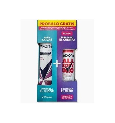 REXONA PACK MINI ALL BODY DEO + ANTITRASPIRANTE 150ML