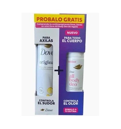 DOVE PACK MINI ALL BODY DEO + ANTITRANSPIRANTE 150 ML