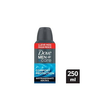 DOVE MEN DESODORANTE AP COMFORT PROTECCION 250ML
