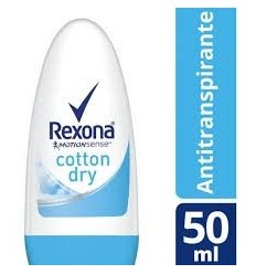 REXONA W DEO ROLLON COTTON DRY 72HS 50 ML