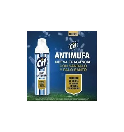 CIF AEROSOL DESINFECTANTE SANDALO ANTIMUFA 260GRS/360CM3