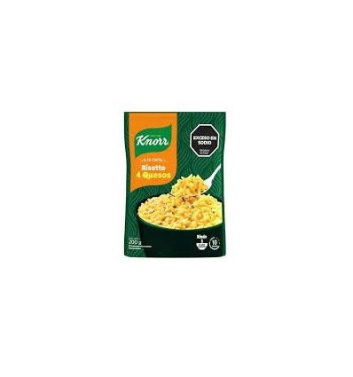 KNORR ARROZ RISOTTO CUATRO QUESOS 200GRS