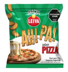 LEIVA SNACK EMPANADITA AH¡ PA¡ PIZZA 70GRS