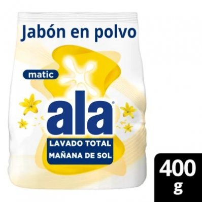 ALA POLVO MATIC MAÑANA  SOL 400 G
